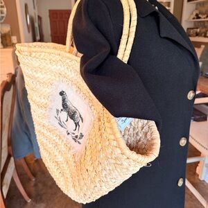Classic Straw Market Bag